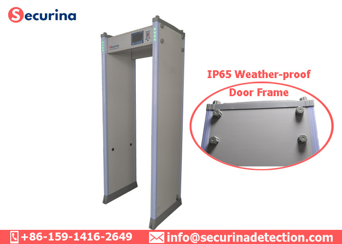 Anti terrorism Walk Through Security Detector Door Frame IP65 Weatherproof