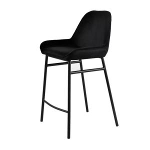 China American Modern Bar Stool Chairs  Leather Velvet With Wooden Counter on sale
