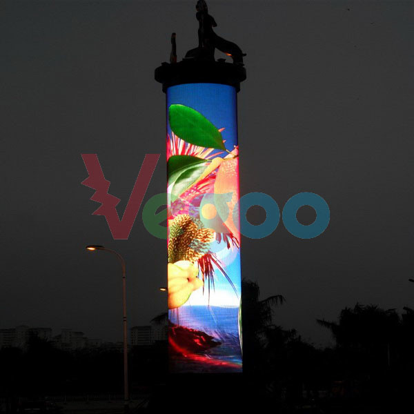 10mm Full Color LED Outdoor Digital Signs For Churches 7500cd/㎡