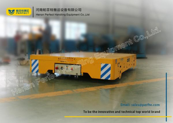 Quality AC Powered Trackless Material Transfer Cart / Rail Transfer Cart For Paper Making for sale