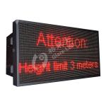LED Scrolling Signs With Wifi Programmable Brightness 9000CD/M2 Resolution 16*16