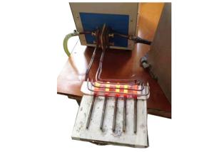 Saw Blade Brazing 60A 7.6L/Min Induction Forging Machine 60KW