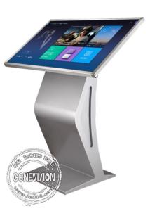 Buy cheap Bank Self Service Interactive Display Flat Capactive Touch Screen Information Kiosk 42'' product