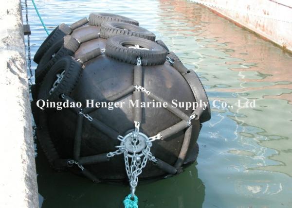 Quality Dock Defense Marine Rubber Fender Synthetic Tyre Cord Fabric For Port To Protection Ship for sale