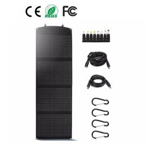 China Compact Portable Folding Solar Panels Flexible 120w Portable Solar Panel on sale