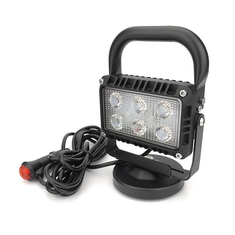 18W LED Work Light IP67 with Handheld &amp; Cigarette Lighter Plug China