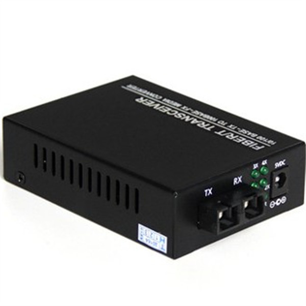 4 Electric 100M CATV Wavelength Fiber Media Converter