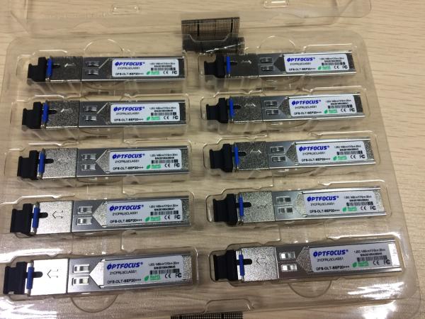 Quality Good quality 1.25g 1310/1490nm 20km sc port epon OLT PX20++ sfp transceiver pon module for sale