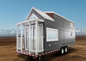 China Custom Options Towable Tiny Homes Prefab Tiny Houses On Wheels on sale