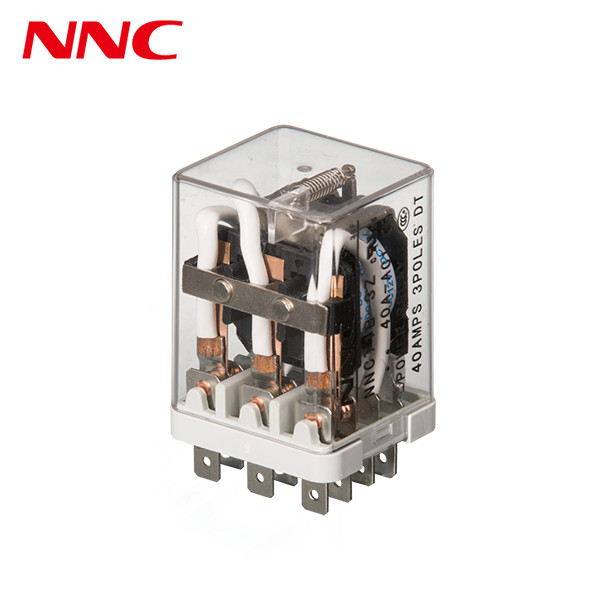 NNC High Power Relay NNC71B(JQX-38F) , 40a 50a with Silver Alloy Contact Material For Automatic Industrial Control
