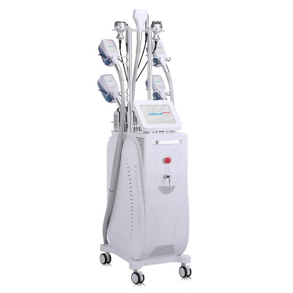 Quality 360 Cooltech Fat Freezing Cavitation Lipolaser Machine With 5 Handle for sale