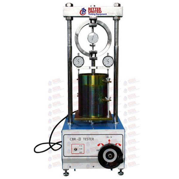 Quality ASTM Speed 1.27mm Soil Test Equipment CBR Test Machine With Load Ring for sale