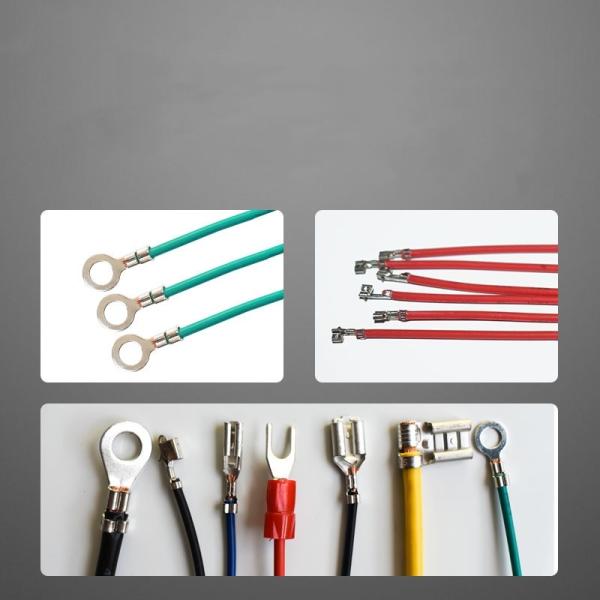 ISO 0.85kw/H Semi Automatic Crimping Machine 260*305*740mm