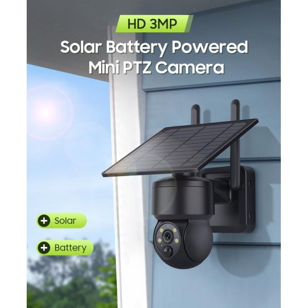 3MP 4G Ubox Solar Security Camera Two Way Audio Solar Energy Camera