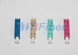 Buy cheap Reliability Fiber Optic Plug , Lc Flange Coupling Adapter Single Mode product