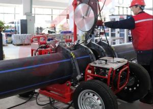 Buy cheap Field IPS Hydraulic Butt Welder 16'' , Pipe Fusion Welding Machine With Crane product