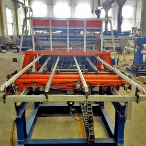 China Dia 7mm PLC Diamond Mesh Wire Making Machine Multi Hopper Galvanized Wire on sale