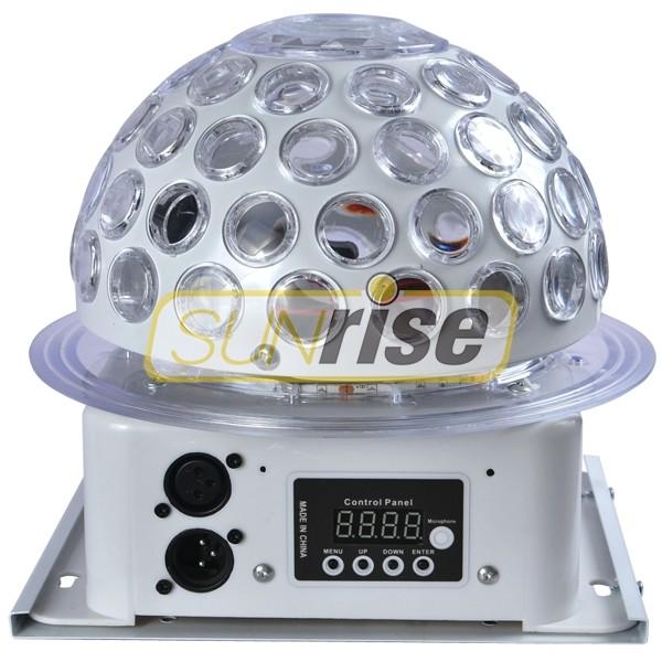 Quality Mini Led Rgb Crystal Magic Ball Effect Light 6x3W With 5 Color Circular Motion Effect for sale