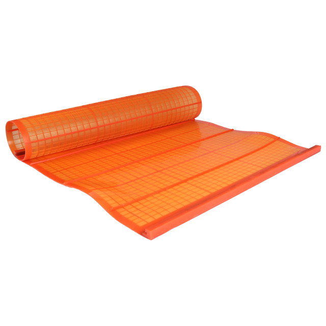 High Density Polyurethane Fine Mesh Screens Customized Hole Size