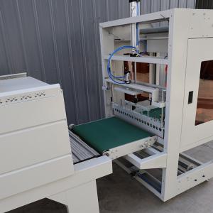 Buy cheap Customized Semi Automatic Shrink Wrap Machine 220V Food And Beverage Packaging Machinery product