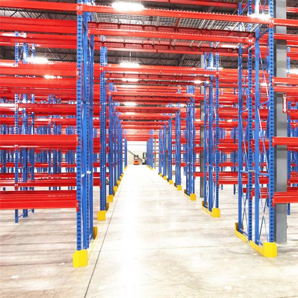 Quality ODM Push Back Pallet Racking Shelving Racking 3000KG for sale