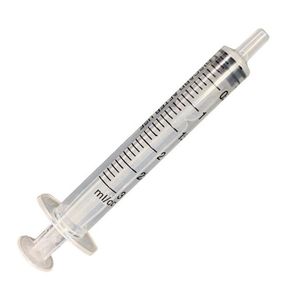 Quality ISO13485 23g 3ml Disposable Plastic Syringes And Needles for sale