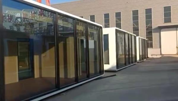 Quality Sandwich Panel 20FT Prefab Modular Office Prefabricated Shipping Container Homes for sale
