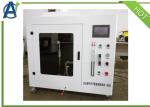 Horizontal Flammability Test Machine By ISO 9772 Burning Characteristics