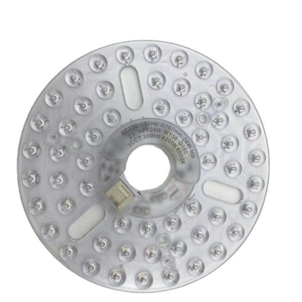 Quality 6.3" Dia160mm Round Pcb 24w Led Ceiling Fan Light Ceiling Fan Led Light Replacement Module For Ceiling Fan Light for sale