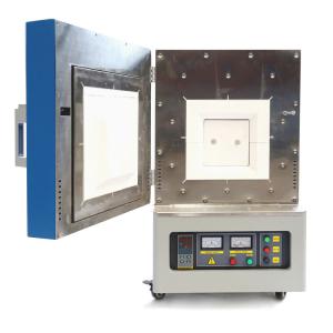 China Desktop 1400C Laboratory Electric Oven , PID Control Scientific Muffle Furnace Fast Heating on sale