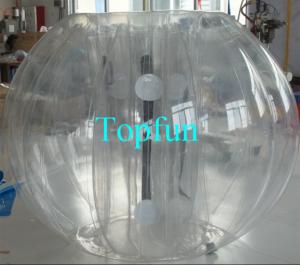 Buy cheap Transparent Body Inflatable Bumper Ball / 1.00mm Thickness PVC Balls product