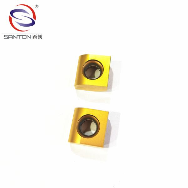 Quality Roughing Indexable Milling Inserts For Stainless Steel CVD PVD Coated for sale