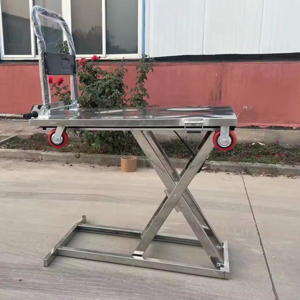 Powered 250 Kg Carry-on With Vehicle Portable Onboard Self-Elevating Table Carts Material Lift Drive Shops Machinery Rep