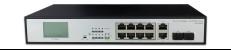 Quality High Efficiency 8 Port SFP PoE Ethernet Switch High Efficiency Easy Operating for sale