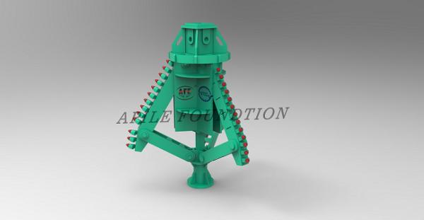 Quality APFXKSYS-S3 Rock Belling Bucket with 3 Cutting Arms for sale