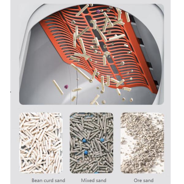 16L Warehouse Capacity Pet Smart Intelligent Cat Litter Box Toilet 2023 Latest Design