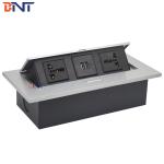 Office smart universal power plug conference pop up table top socket