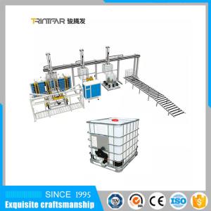 China 1000L IBC Cage Frame Stainless Steel Tubular Automatic Welding Machine Ibc Container Production Line on sale