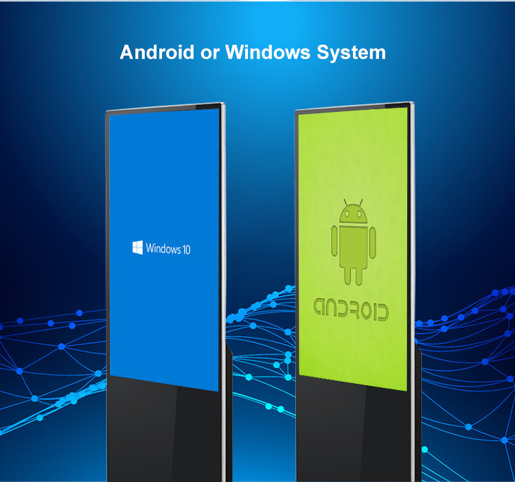 All In One Pc Interactive Touch Panel With Queuing System Self Service Kiosk