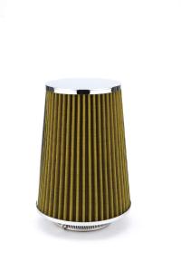 China Green Air Intake Filter / Auto Air Filter For Increasing Torsion Power on sale