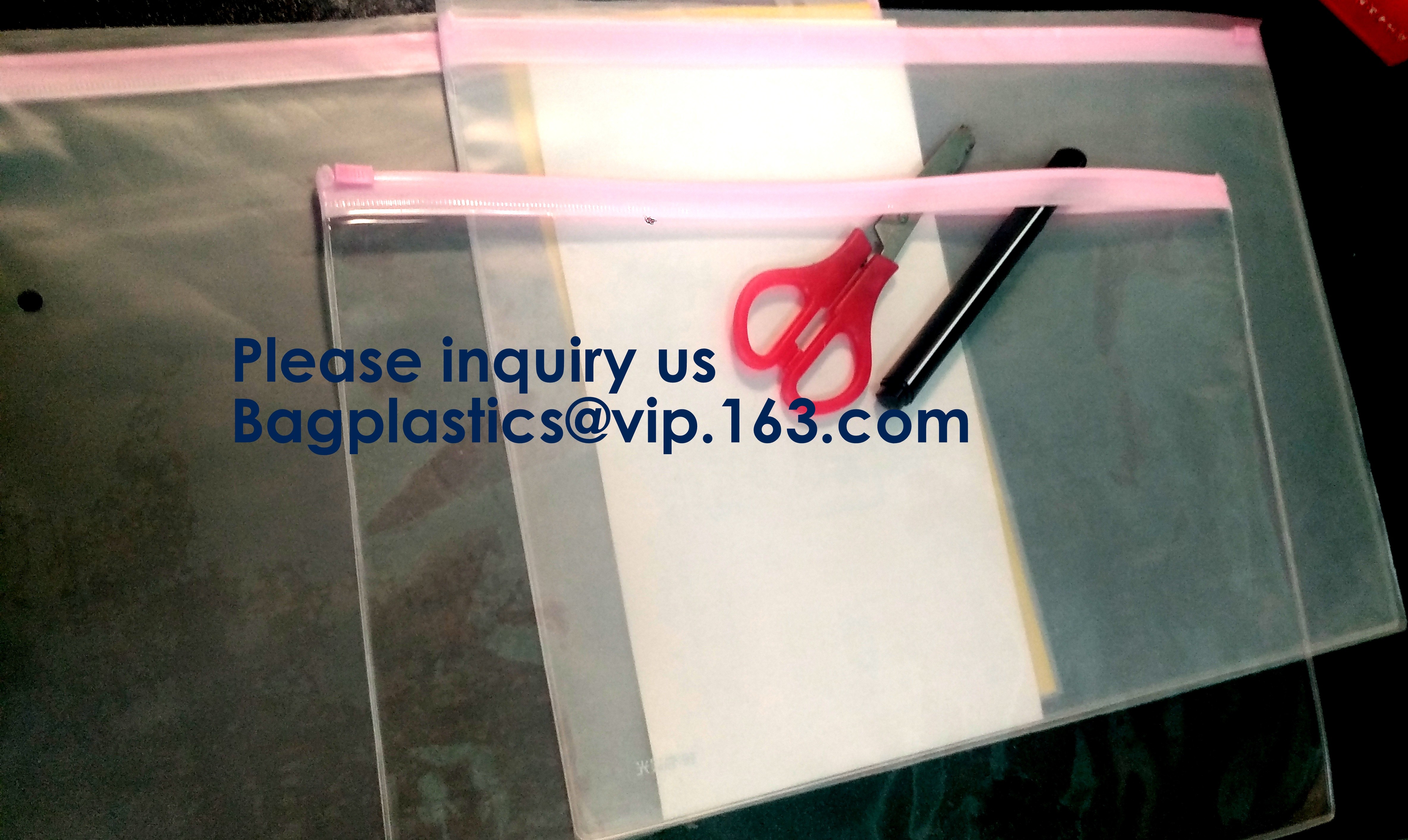 Waterproof Pp File Bag For School or Office,Document File Bag/Pp/Pvc Document File Bag,Students Learning Files Storage