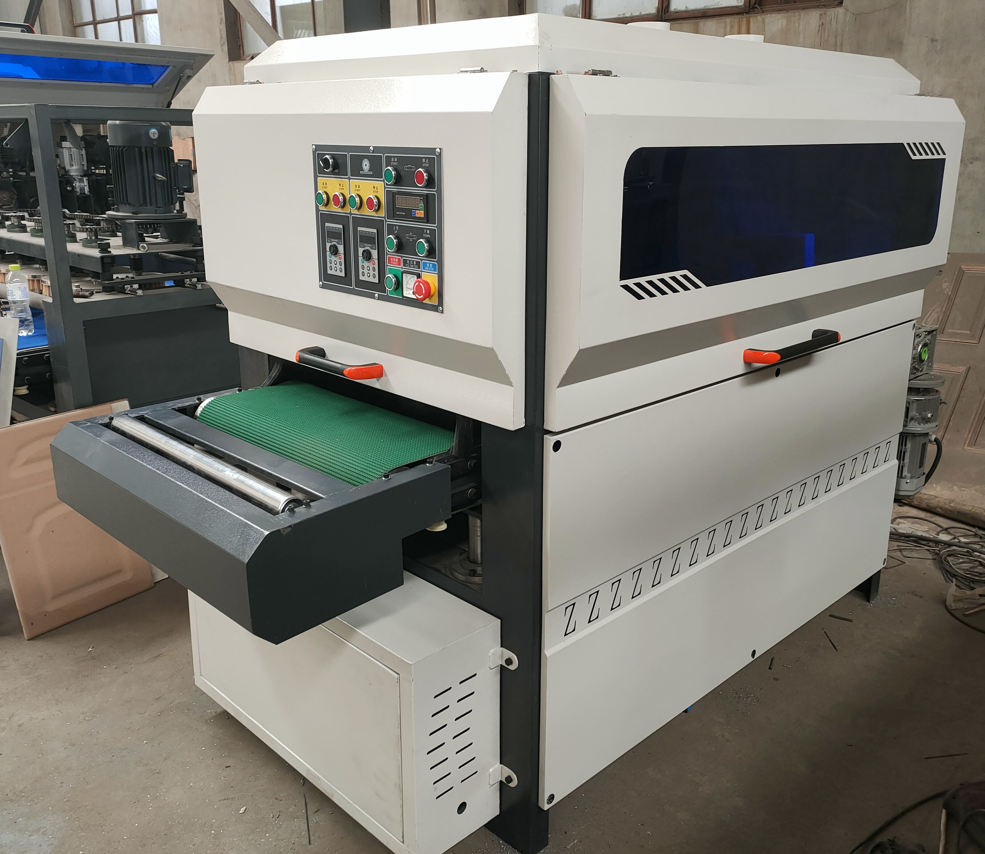 KC630YP-2R woodworking sanding machine wood sander for solid door and MDF cabinet max. working width 630mm