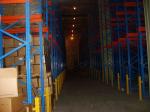 Q235 / 345 Warehouse Storage Drive In Pallet Racking Drive Through Racks For