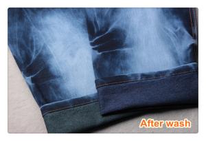 10.7oz Slub Twill 66 Ctn 32 Poly 2 Spx Cotton Spandex Denim Fabric Denim Textile