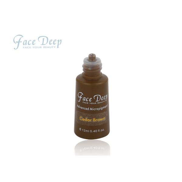 Cedar Brown Face Deep Micropigments Semi Cream for Microblading and Shading 12 Ml / Bottle