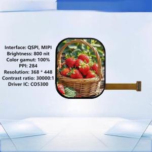Buy cheap 2.05-inch AMOLED Display Screen With 368*448 Resolution For Outdoor Definition Color Screen product