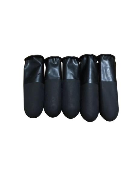 Quality Static Dissipative ESD Finger Cots Powder Free Fingertip Textured Surface for sale