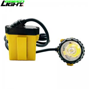 China Underground Coal Mining Hard Hat Lights 3W 25000 Lux Corded Waterproof IP68 on sale