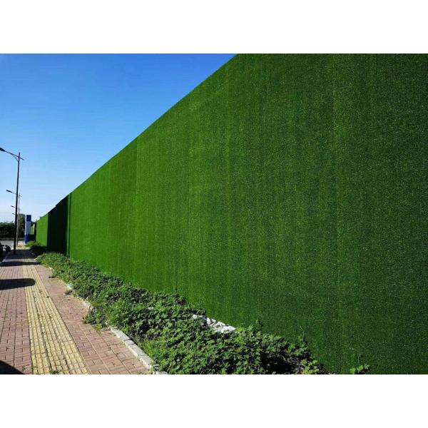 Green Backyard Fake Grass Rug Indoor With Single PP Back Ornamental