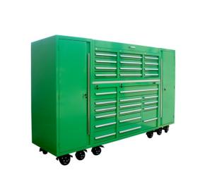 China Brown Metal Tool Cabinet Workbench Trolley Tool Box Set Tool Chest with 1.2mm Thickness on sale